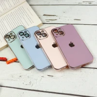 قاب محافظ لنزدار My Case پشت گلسی iPhone 13 رنگی