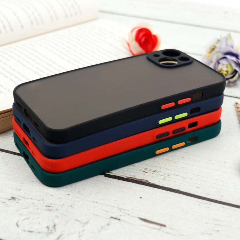قاب PC مات محافظ لنز دار آیفون iPhone 13