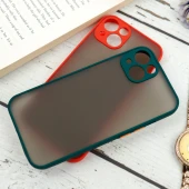 قاب PC مات محافظ لنز دار آیفون iPhone 13