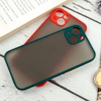قاب PC مات محافظ لنز دار آیفون iPhone 13