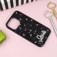 قاب PC ماربل طرح LOVE آیفون iPhone 13 Pro
