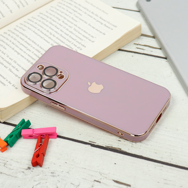 قاب محافظ لنزدار My Case پشت گلسی iPhone 13 Pro رنگی
