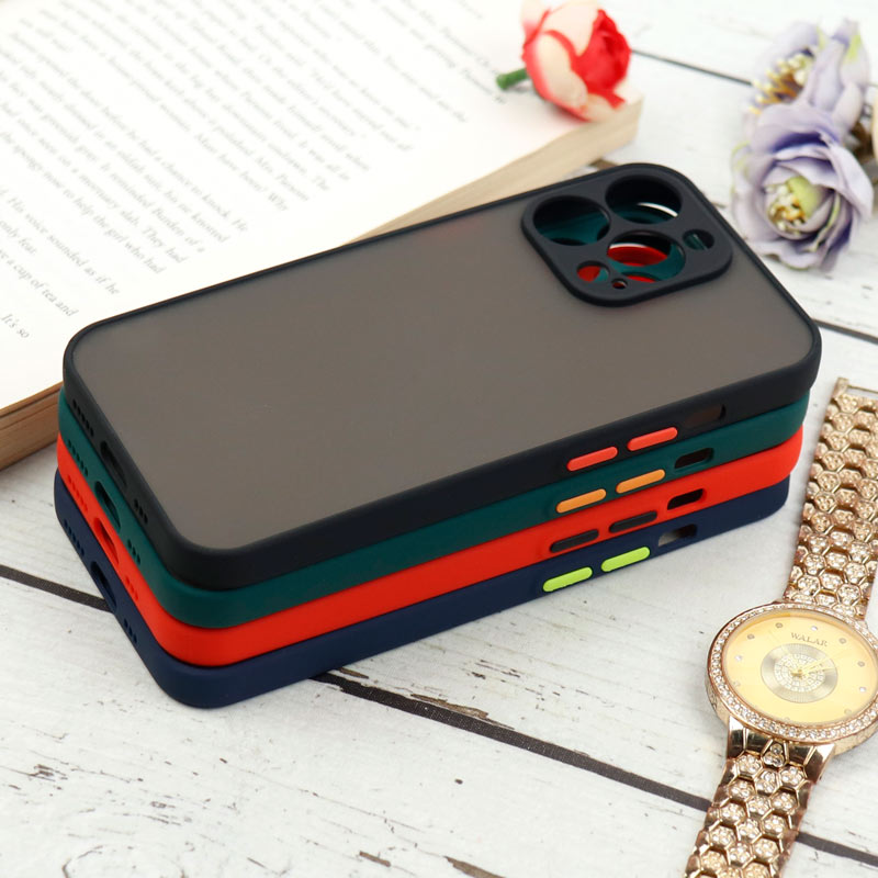 قاب PC مات محافظ لنز دار آیفون iPhone 13 Pro