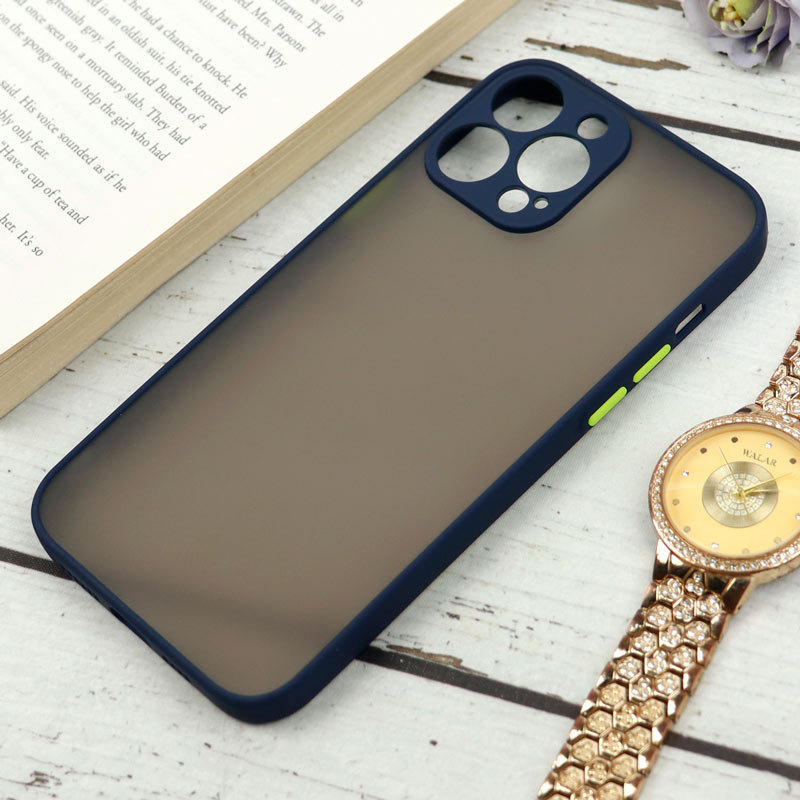 قاب PC مات محافظ لنز دار iPhone 13 Pro Max