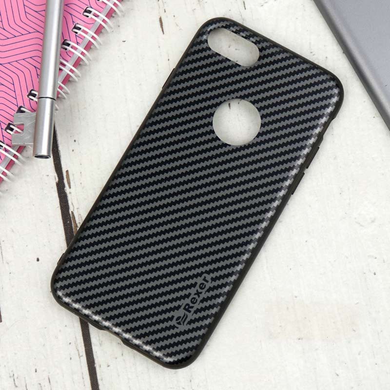 قاب ژله ای اکلیلی REXER Sparkle iPhone 7/8 مشکی