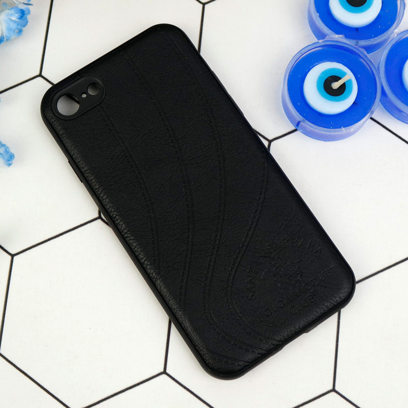 قاب ژله ای طرح چرم Polar آیفون iPhone 7/8 مشکی