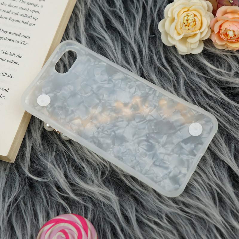قاب ماربل هولدر دستی مرواریدی iPhone 7/8