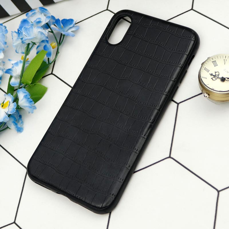 قاب چرمی کروکودیل iPhone X/XS