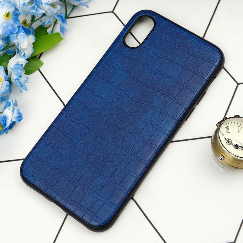 قاب چرمی کروکودیل iPhone X/XS