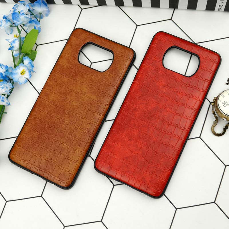 قاب چرمی کروکودیل Xiaomi Poco X3