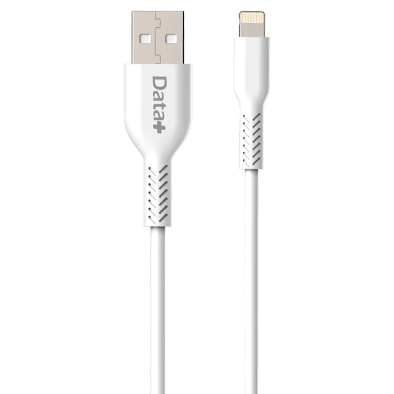 کابل لایتنینگ فست شارژ 2.4 آمپر دیتا پلاس DP 02 طول 1 متر