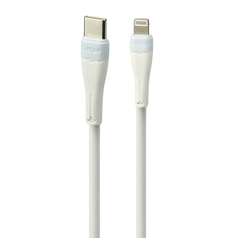 کابل تبدیل فست شارژ Data+ DP 32 Type-C to Lightning 30W 1m