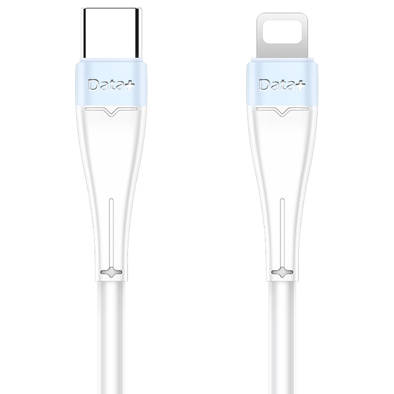 کابل تبدیل فست شارژ Data+ DP 32 Type-C to Lightning 30W 1m
