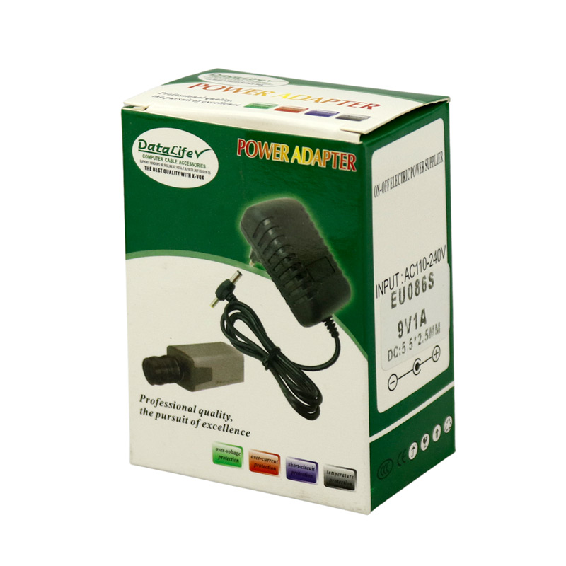 آداپتور برق DataLife EU086S 9V 1A