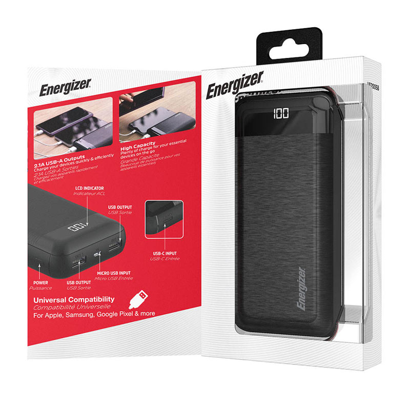 پاور بانک 20000 انرجایزر Energizer UE20058 10.5W