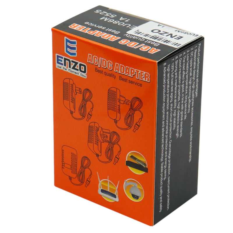 آداپتور برق Enzo EU086M 12V 1A