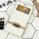کیف کلاسوری چرمی Huawei Honor 3X سفید