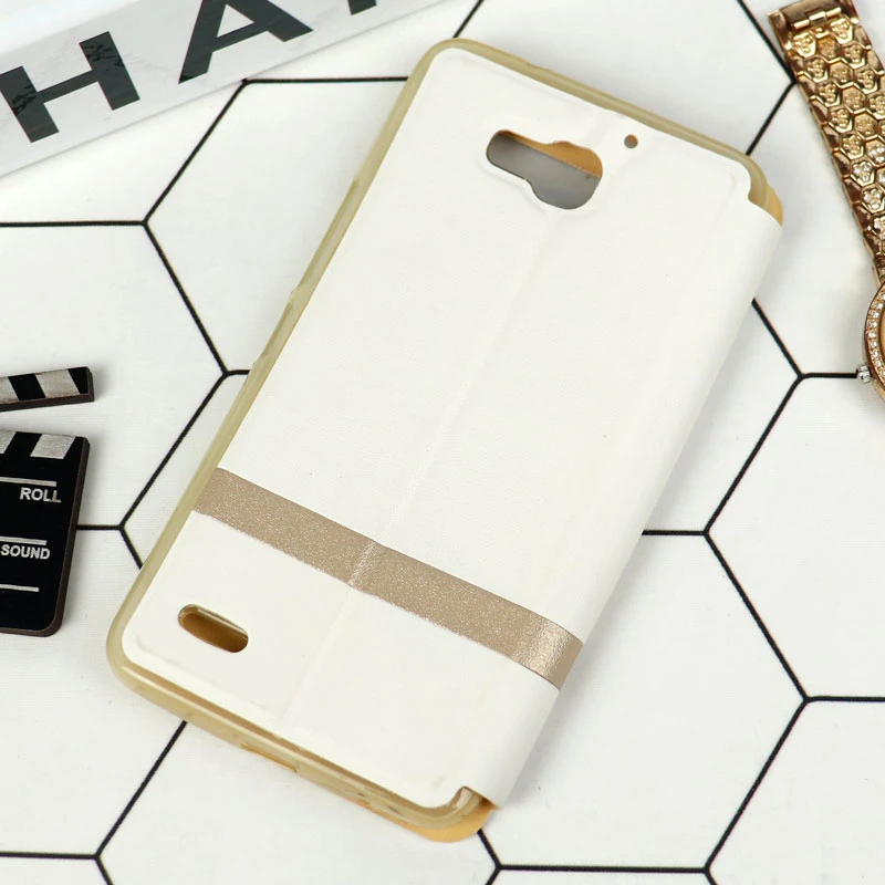 کیف کلاسوری چرمی Huawei Honor 3X سفید