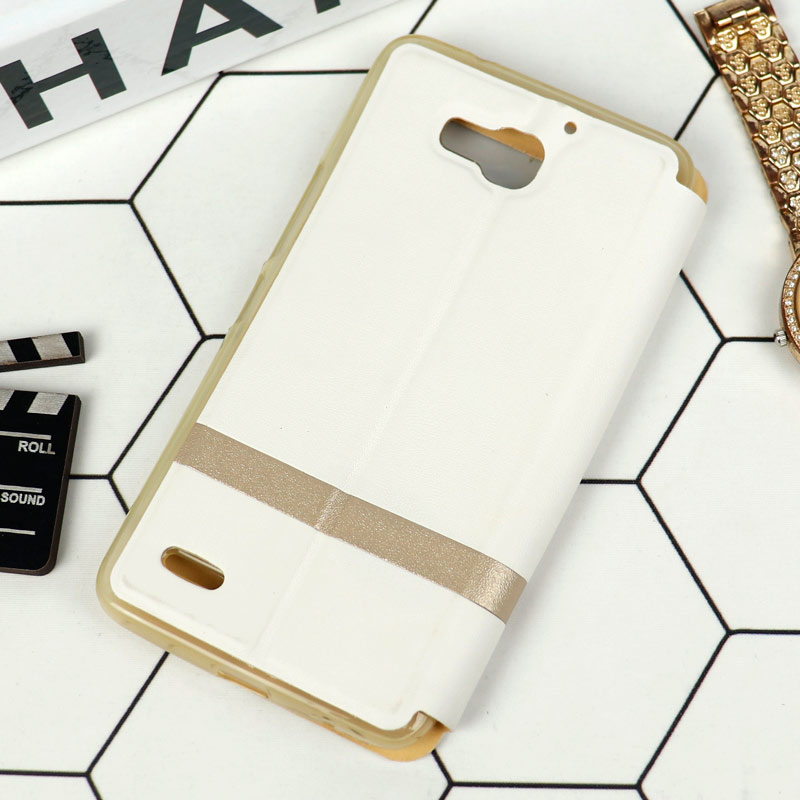 کیف کلاسوری چرمی Huawei Honor 3X سفید