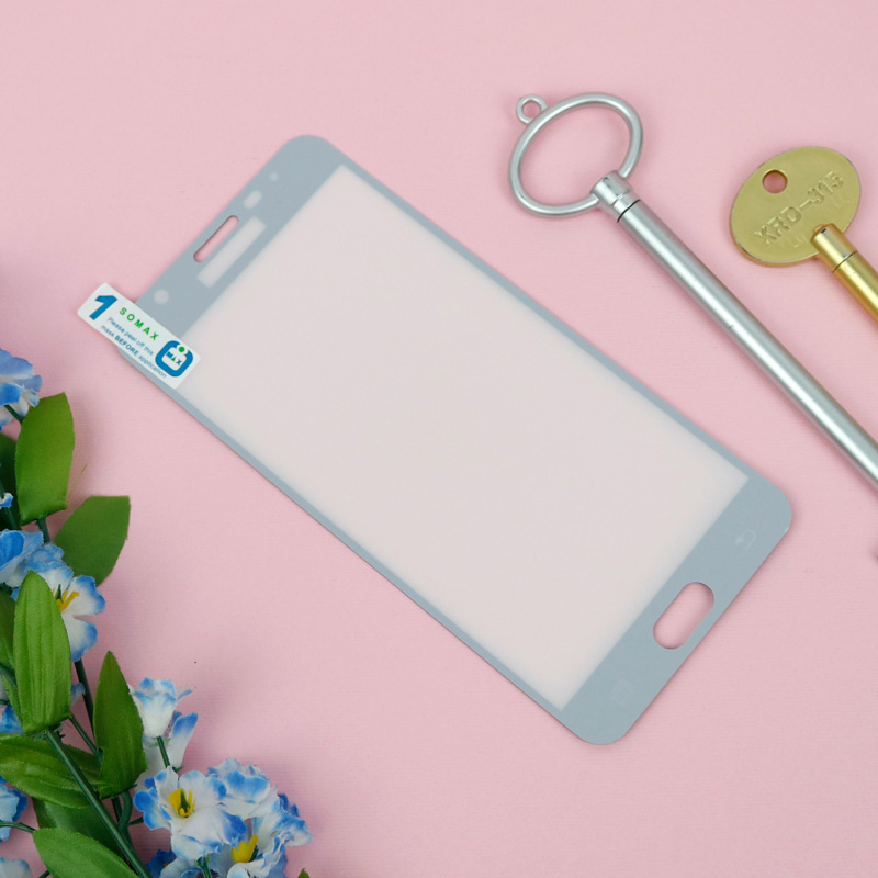گلس تمام چسب Nano Pet سامسونگ J7 Prime مشکی