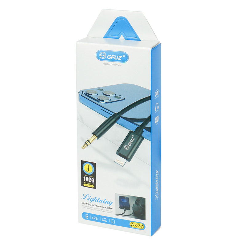 کابل تبدیل GFUZ AX-37 Lightning To AUX 1m