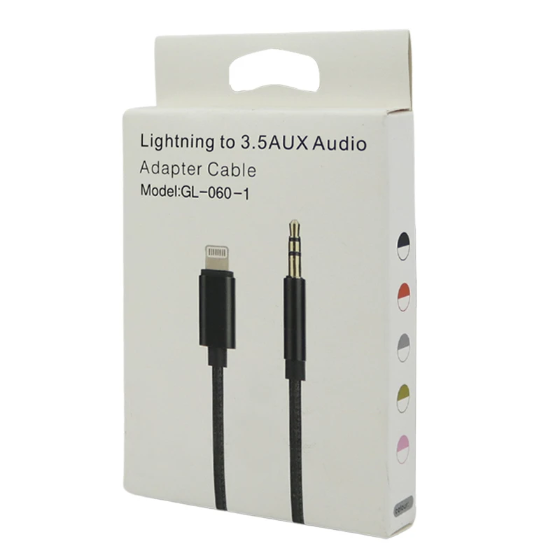 کابل تبدیل Lightning به GL-060-1 AUX طول 1 متر