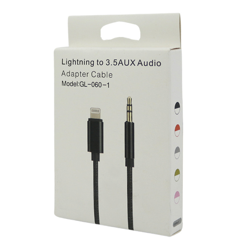 کابل تبدیل GL-060-1 Lightning To AUX 1m