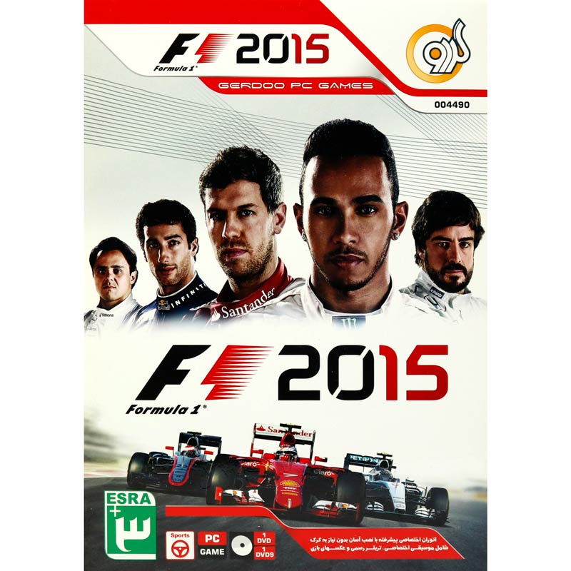 Formula 1 2015 PC 1DVD5+1DVD9 گردو