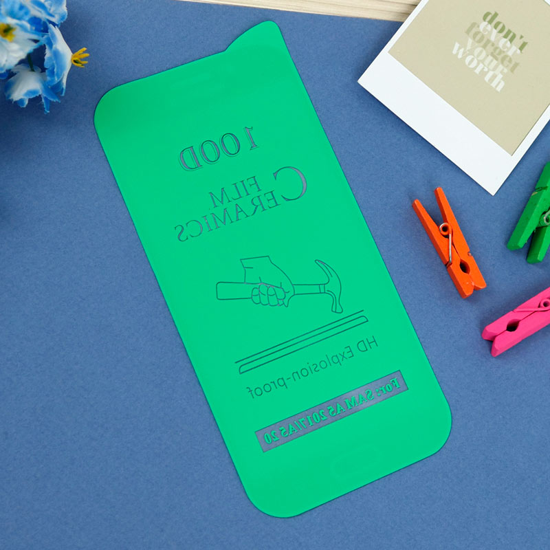 گلس سرامیکی براق Samsung Galaxy A5 2017 طلایی