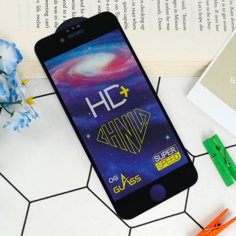 گلس تمام صفحه +HD آیفون iPhone 6/6s