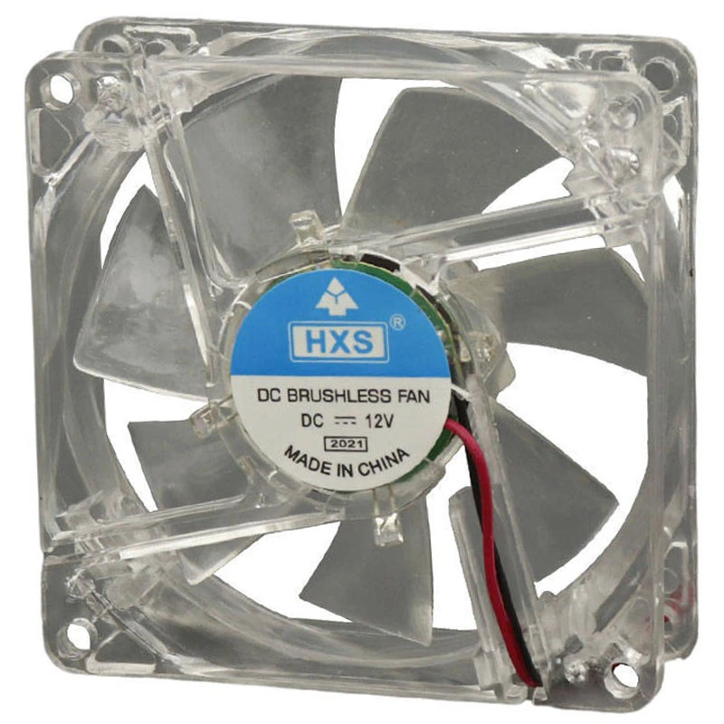 فن کیس اچ ایکس اس 8*8 HXS DC Brushless شیشه ای