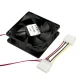 فن کیس 8*8 HXS DC Brushless
