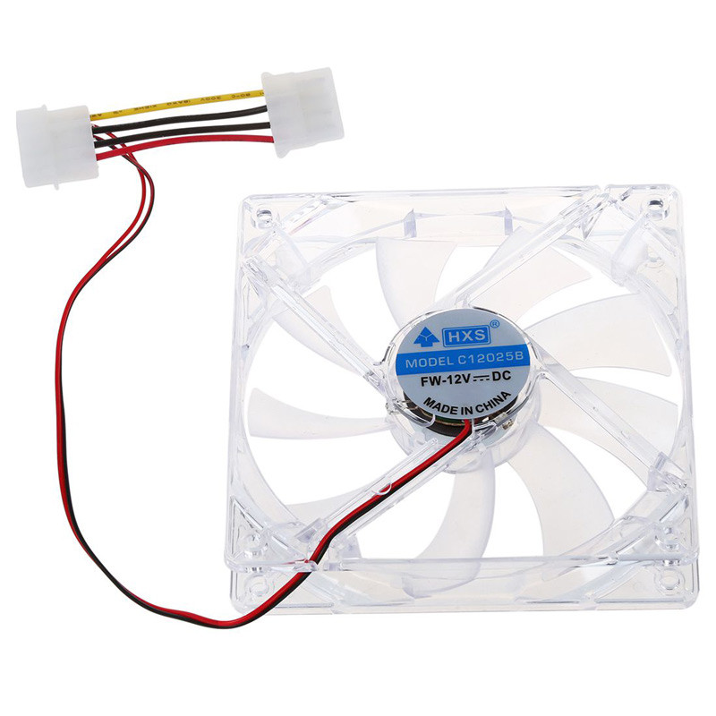 فن کیس اچ ایکس اس 12*12 HXS FW C12025B شیشه ای