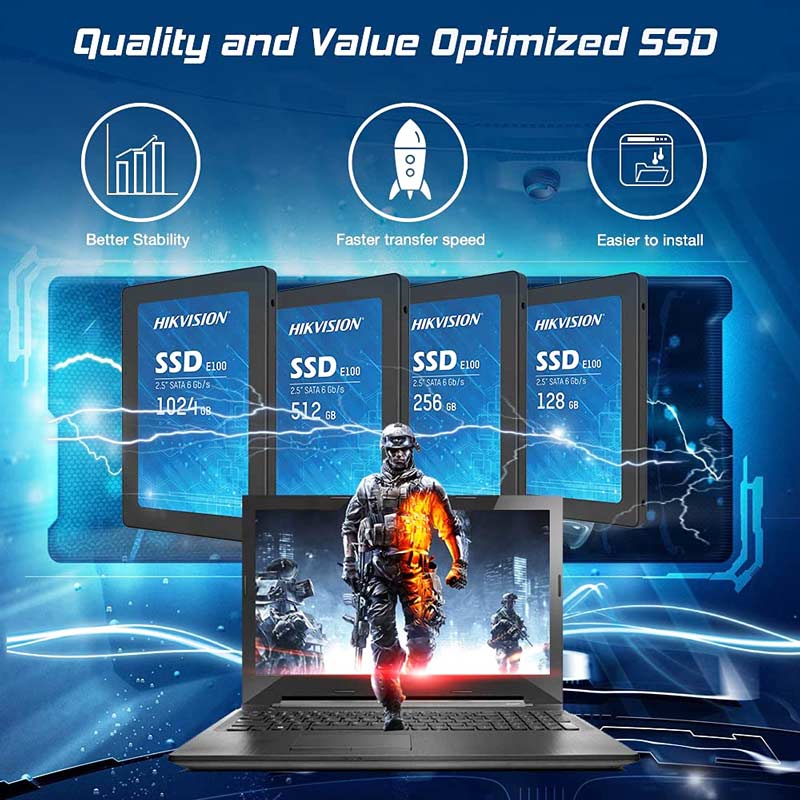 حافظه SSD هایک ویژن Hikvision E100 128GB