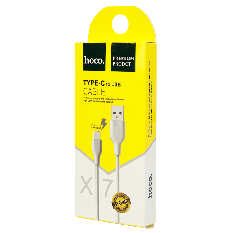 کابل تایپ سی فست شارژ Hoco X7 2.4A 1m