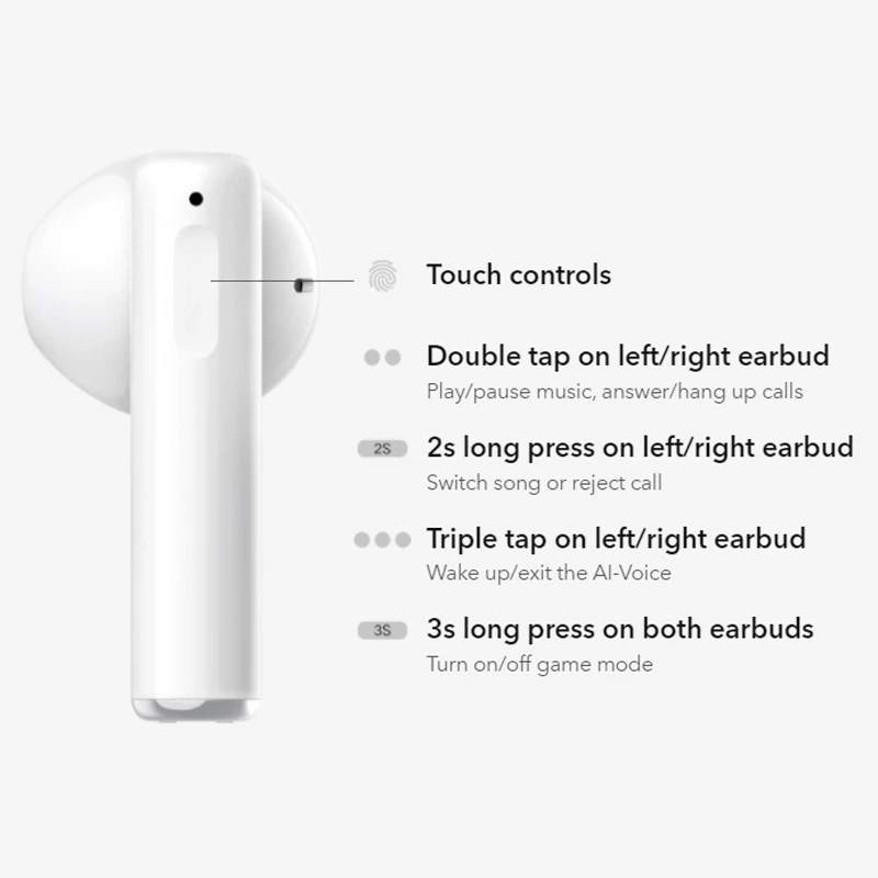 هندزفری بلوتوث دو تایی Honor Choice Earbuds X ALD-00