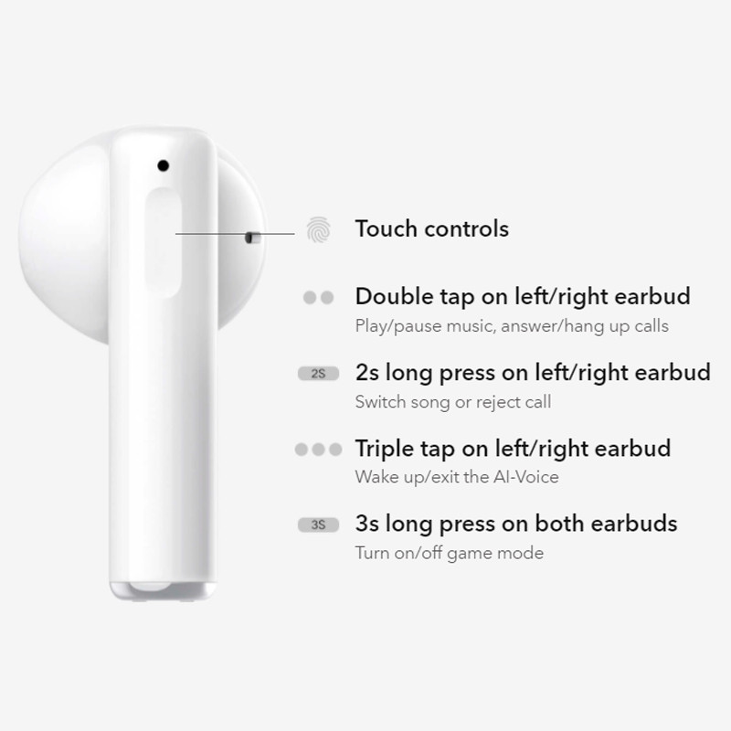 هندزفری بلوتوث دو تایی Honor Choice Earbuds X ALD-00