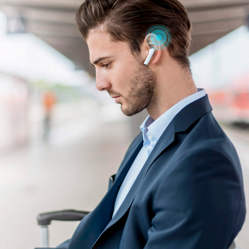 هندزفری بلوتوث دو تایی Honor Choice Earbuds X ALD-00