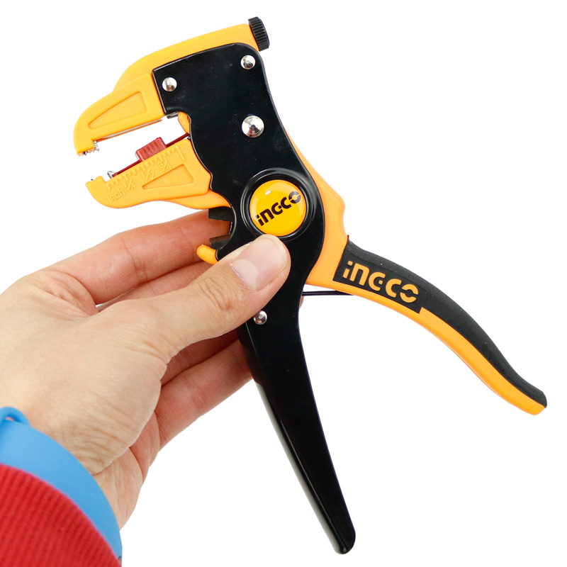 انبر سیم لخت کن اینکو "Ingco HWSP15608 7