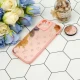 قاب محافظ لنزدار آینه ای + پاپ سوکت طرح LV صورتی iPhone 13 Pro Max