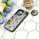 قاب محافظ لنزدار آینه ای + پاپ سوکت طرح LV مشکی iPhone 13 Pro