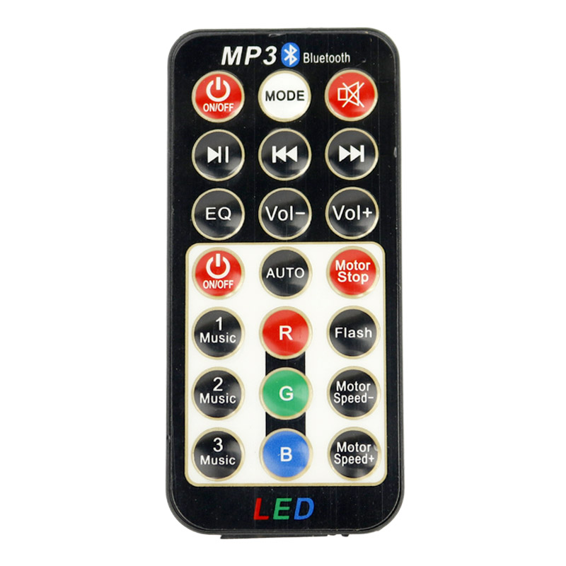 لامپ LED اسپیکر دار بلوتوثی و فلش خور UFO Crystal Magic Ball 18W + ریموت کنترل
