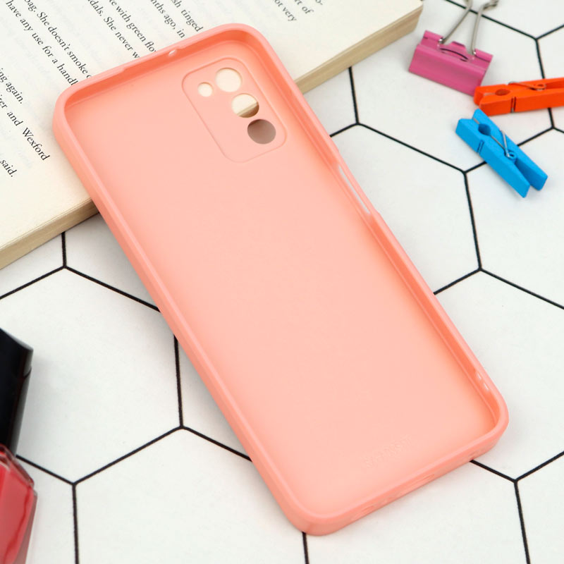 قاب محافظ لنزدار لیزری رنگین کمانی Samsung Galaxy A03s
