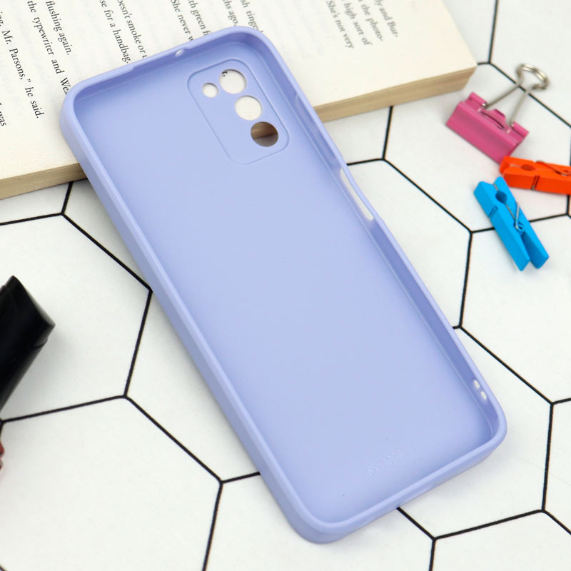 قاب محافظ لنزدار لیزری رنگین کمانی Samsung Galaxy A03s