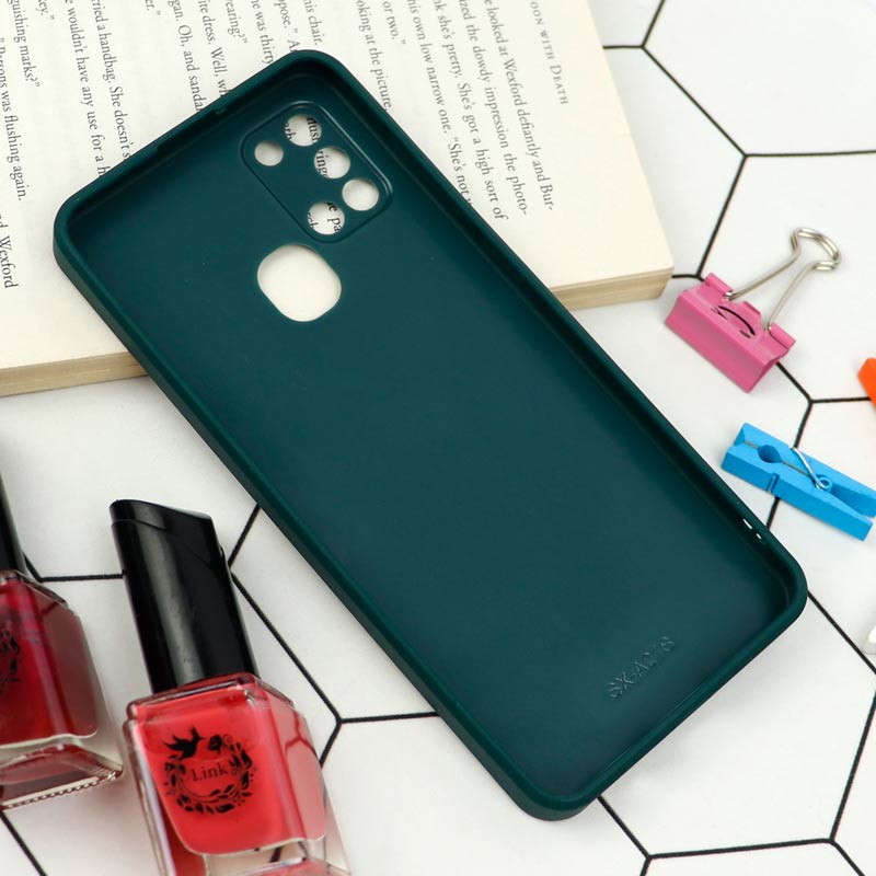قاب محافظ لنزدار لیزری رنگین کمانی Samsung Galaxy A21s