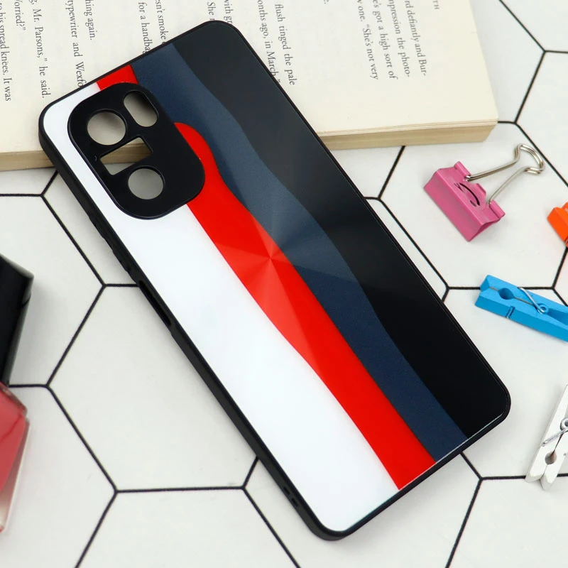 قاب محافظ لنزدار لیزری رنگین کمانی Xiaomi Poco F3