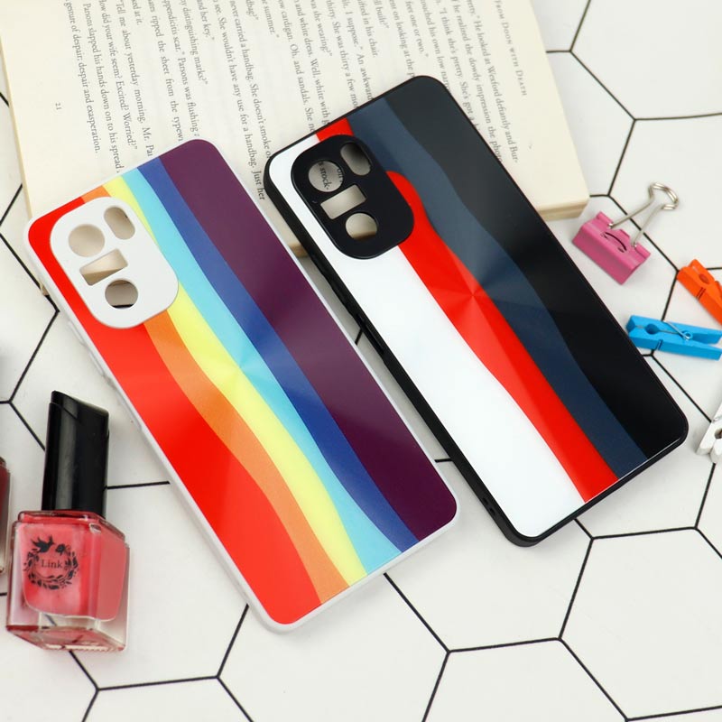 قاب محافظ لنزدار لیزری رنگین کمانی Xiaomi Poco F3