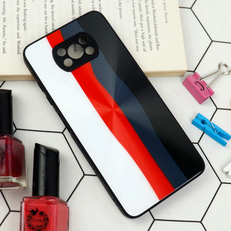قاب محافظ لنزدار لیزری رنگین کمانی Xiaomi Poco X3