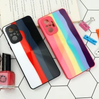 قاب محافظ لنزدار لیزری رنگین کمانی Xiaomi Redmi Note 10 Pro