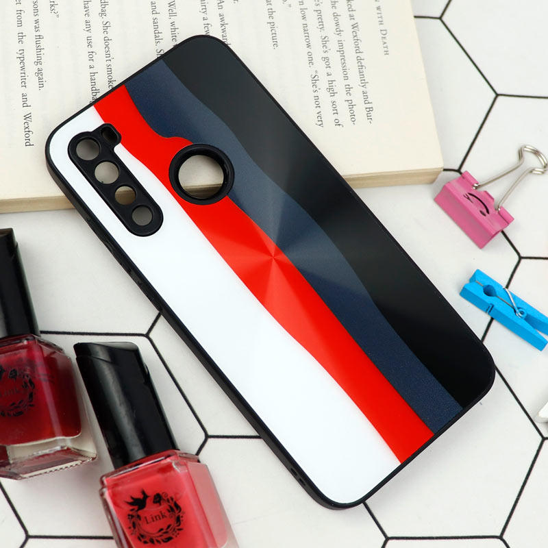 قاب محافظ لنزدار لیزری رنگین کمانی Xiaomi Redmi Note 8